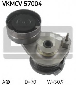 Натяжной ролик, поликлиновой ремень SKF VKMCV 57004