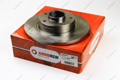 Тормозной диск зад. Trafic/Vivaro 01- GOODREM RM3026