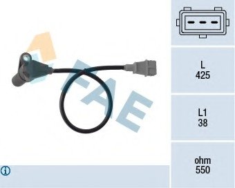 Датчик, положение распределительного вала FAE 79364