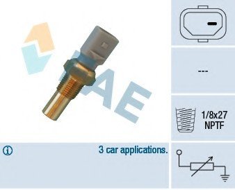 Датчик, температура охлаждающей жидкости FAE 32690