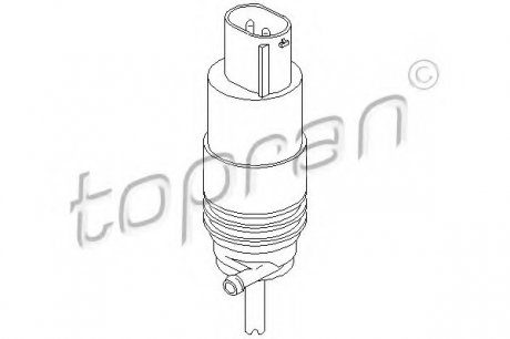 Водяной насос, система очистки окон TOPRAN 501 800
