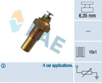 Датчик, температура охлаждающей жидкости FAE 32100