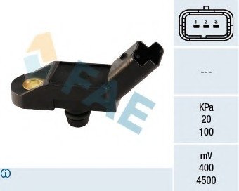 Датчик, давление во впускном газопроводе FAE 15009