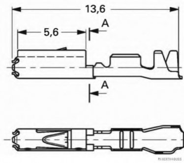 Соединительный элемент HERTH+BUSS ELPARTS JAKOPARTS 50251476