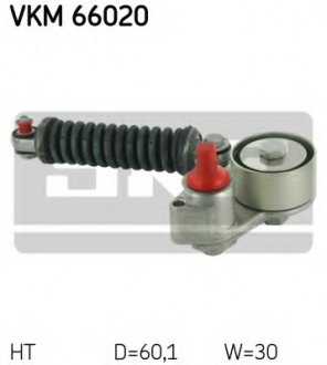 Натяжний ролик SKF VKM 66020