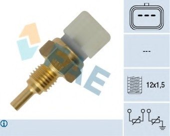 Датчик, температура охлаждающей жидкости FAE 33356