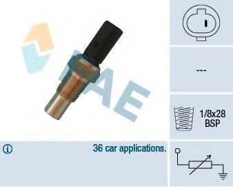 Датчик, температура охлаждающей жидкости FAE 32650