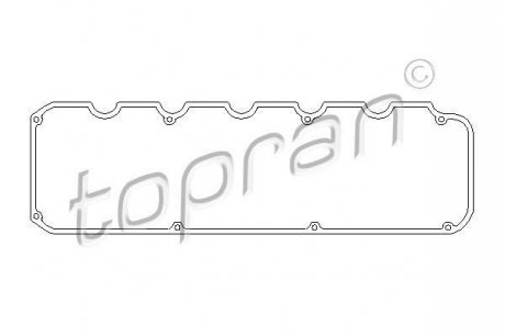 Прокладка, крышка головки цилиндра TOPRAN 500 855