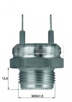 Термовыключатель, вентилятор радиатора Behr-Hella TSW 2 (фото 1)