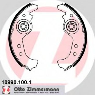 Комплект тормозных колодок ZIMMERMANN 10990.100.1 (фото 1)