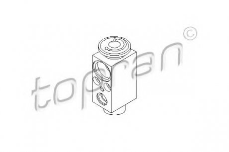 Расширительный клапан, кондиціонер TOPRAN 110 730 (фото 1)