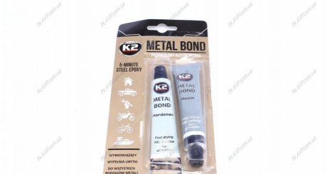 Двокомпонентний металевий клей METAL BOND K2 B116
