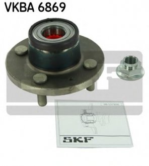 Комплект подшипника ступицы колеса SKF VKBA 6869 (фото 1)