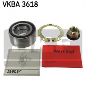 Комплект подшипника ступицы колеса SKF VKBA 3618 (фото 1)