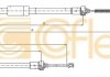 Трос, стояночная тормозная система COFLE 11.6662 (фото 2)