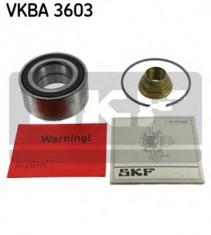 Комплект подшипника ступицы колеса SKF VKBA 3603 (фото 1)