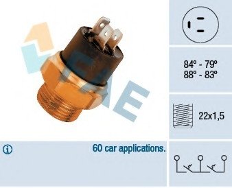 Термовыключатель, вентилятор радиатора FAE 37810