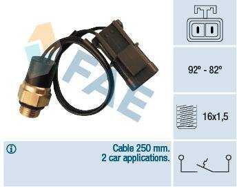 Термовыключатель, вентилятор радиатора FAE 37540