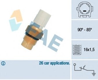 Термовыключатель, вентилятор радиатора FAE 36710