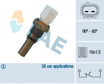 Термовыключатель, вентилятор радиатора FAE 36540