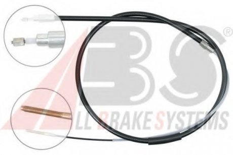 Трос ручного гальма зад. BMW 3 E46 99- Пр. (1708/1140) ABS K19998