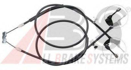 Трос, стояночная тормозная система A.B.S. ABS K19905