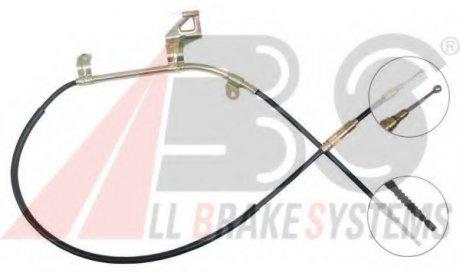 Трос, стояночная тормозная система A.B.S. ABS K18368
