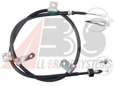 Трос, стояночная тормозная система A.B.S. ABS K17468
