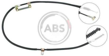 Трос ручного гальма зад. Xedos/626/MX6 92- Пр. ABS K11258