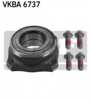 Комплект подшипника ступицы колеса SKF VKBA 6737 (фото 1)