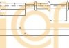 Трос, стояночная тормозная система COFLE 12.0720 (фото 2)