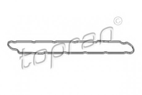 Прокладка, крышка головки цилиндра TOPRAN 303989 (фото 1)