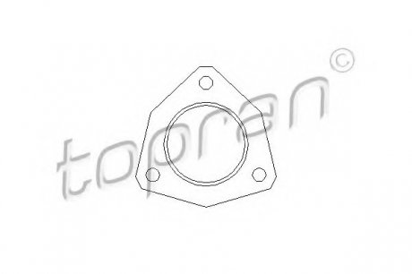 Прокладка, труба выхлопного газа TOPRAN 108 178