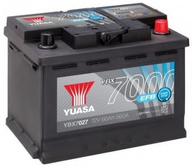 Акумулятор YUASA YBX7027