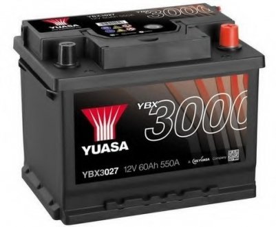 Акумулятор YUASA YBX3027