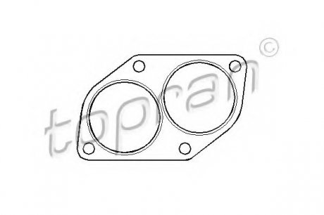 Прокладка, труба выхлопного газа TOPRAN 201 740
