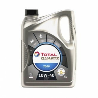 Моторное масло Quartz 7000 10W-40, 4л Total 201523