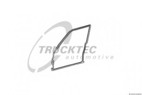 Уплотнение двери TRUCKTEC Automotive GmbH 02.53.027 (фото 1)