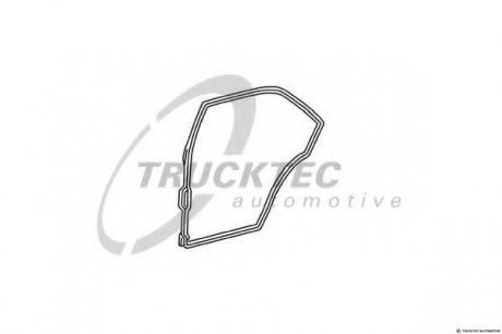 Ущільнення двери TRUCKTEC Automotive GmbH 02.53.039 (фото 1)