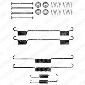 Комплектующие, тормозная колодка Delphi LY1313