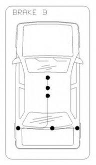 Трос, стояночная тормозная система COFLE 491.3