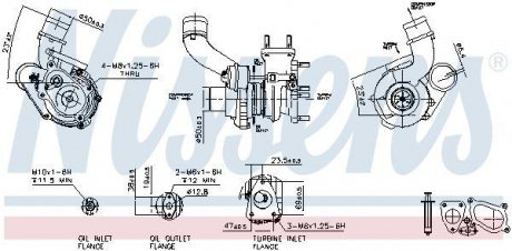 TURBOSPRКЇARKA JEEP OPEL RENAULT NISSENS Nissens A/S 93238