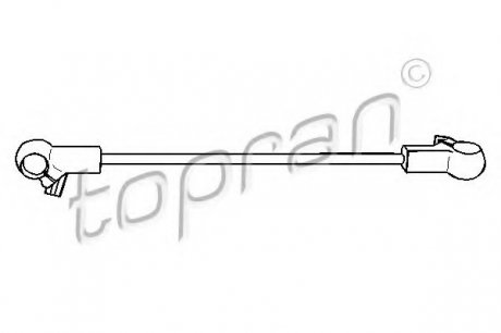 Шток вилки переключения передач TOPRAN 103 077 (фото 1)