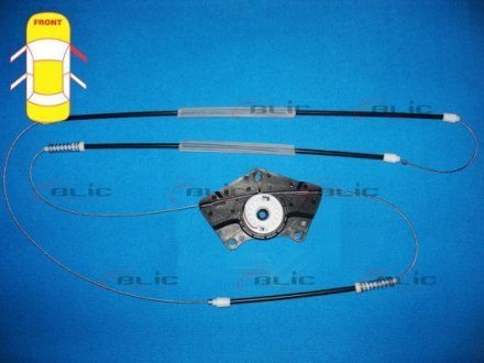 Элементы стеклоподъемника BLIC 6205-43-020806P