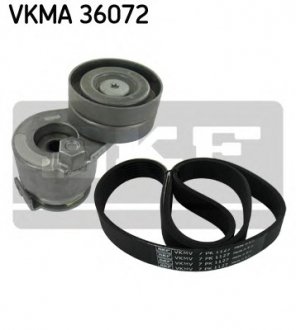 Поликлиновой ременный комплект SKF VKMA 36072