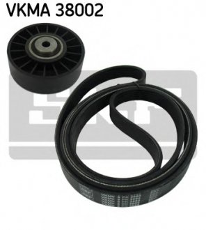 Поликлиновой ременный комплект SKF VKMA 38002