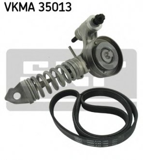 Поликлиновой ременный комплект SKF VKMA 35013