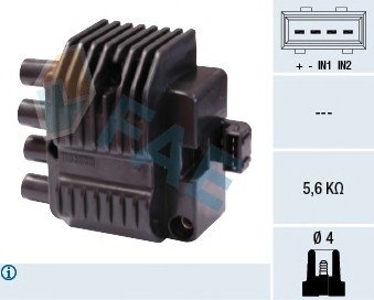 Катушка зажигания ((Испания)) FAE 80210