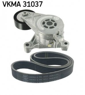 Поликлиновой ременный комплект SKF VKMA 31037