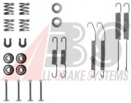 Комплектуючі, тормозная колодка A.B.S. ABS 0718Q